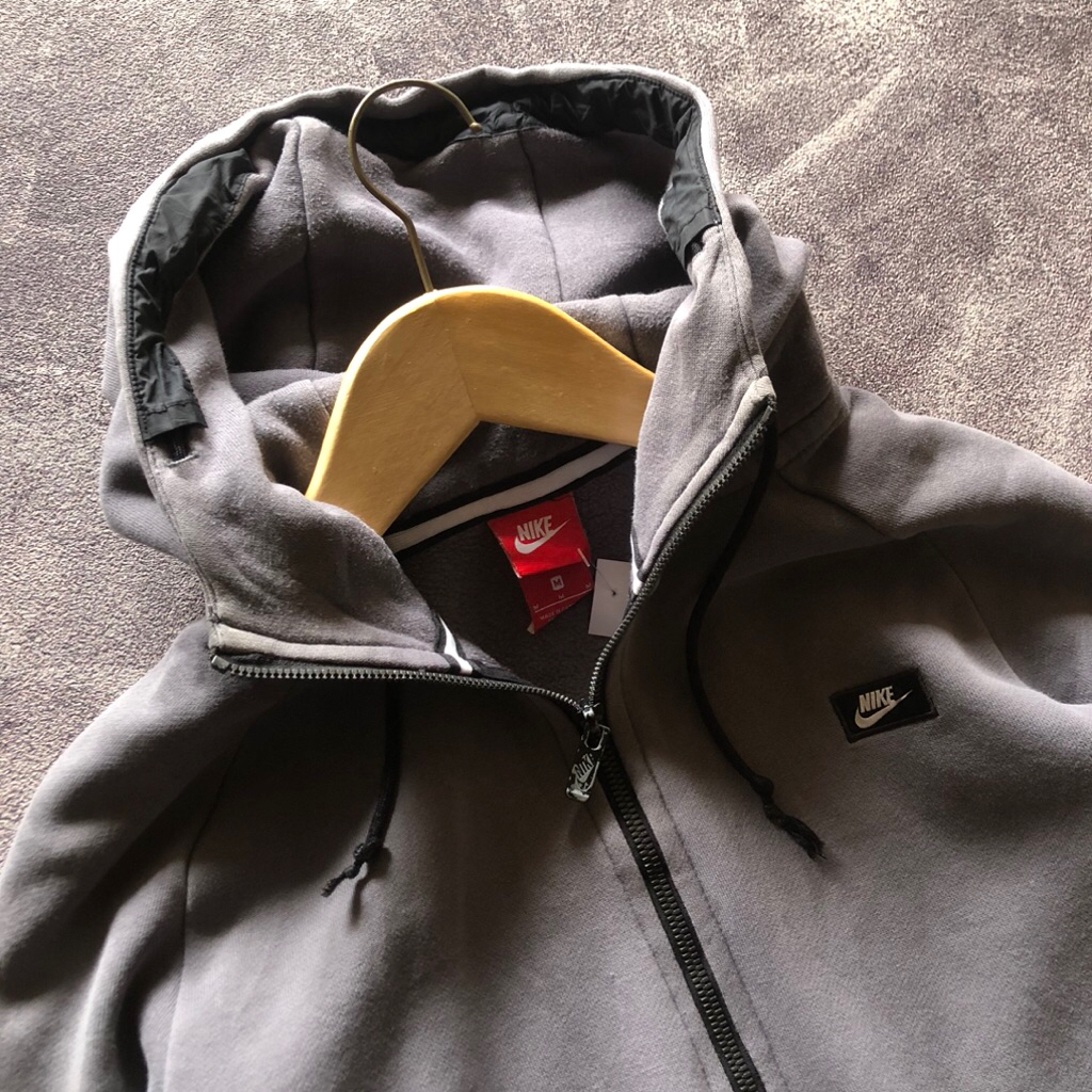 Halfzip Hoodie N* Scnnd Size M,Hoodie Small Logo Hoodie abu abu silver hoodie halfzipper half zipper
