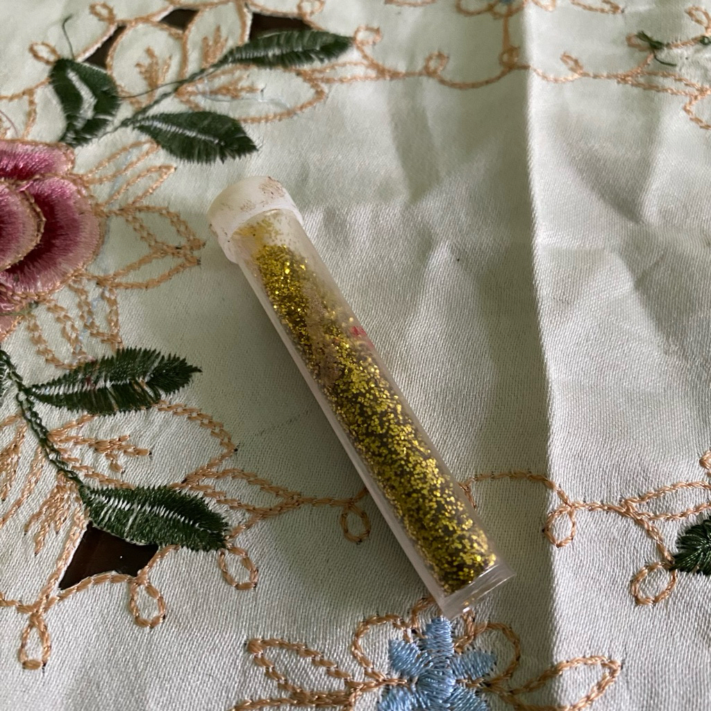 Glitter Bubuk / Glitter Powder / Serbuk Gliter Fluorence Glossy Bling Murah / Hiasan Akrilik Mahar S