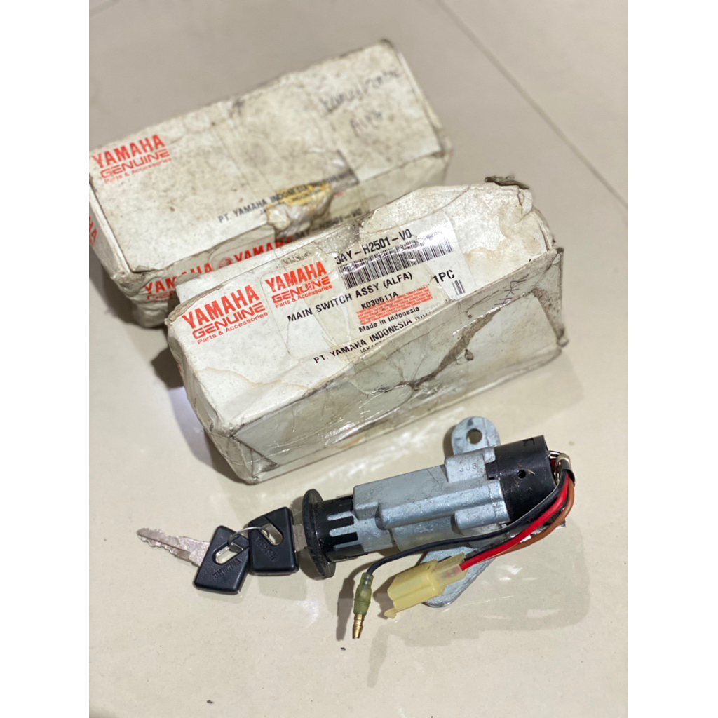 kunci stang Kunci Kontak Yamaha Alfa Force FIZ FIZ R Original nos