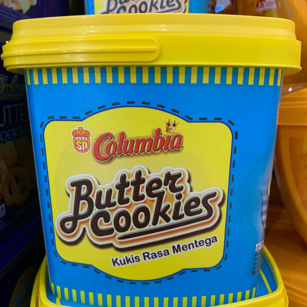 Columbia Butter Cookies Rasa Mentega 250gr