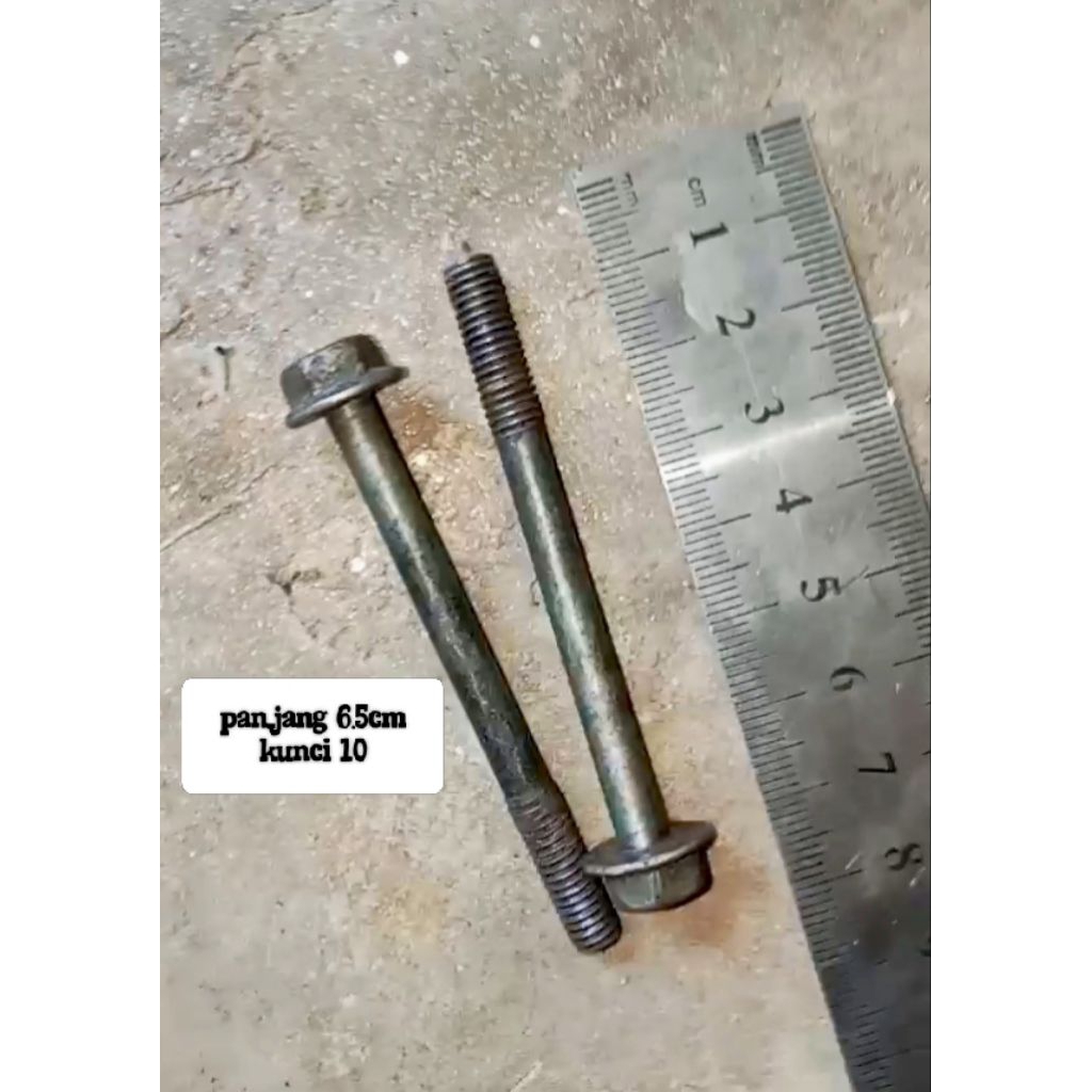 baut intek /baut manipol 6.5 cm mio sporty/soul/smile ori copotan