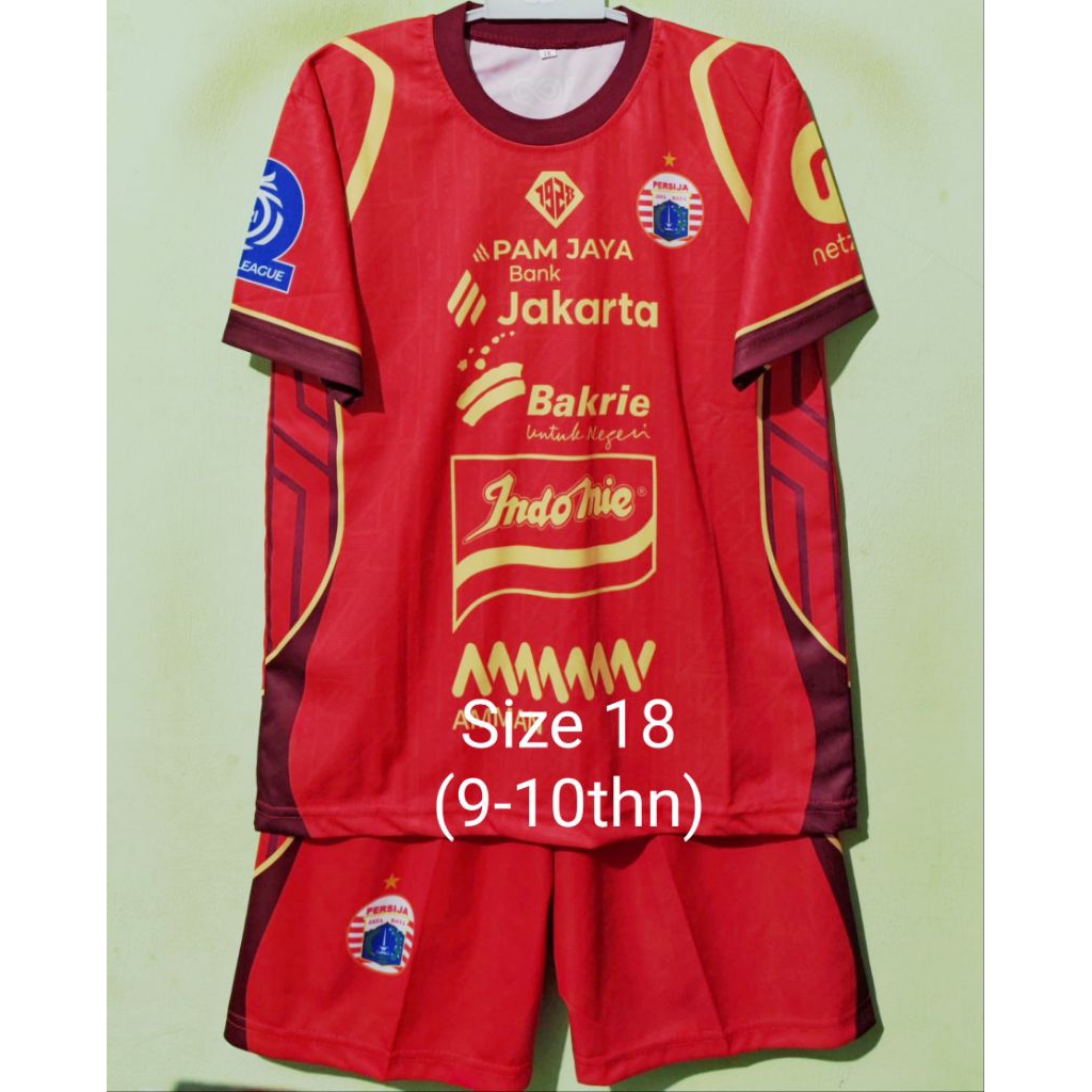(Minus) Jersey anak Persija printing