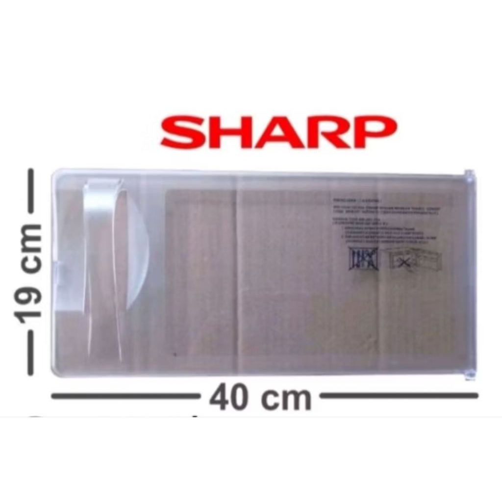 Tutup freezer pintu freezer kulkas sharp SJ-M180