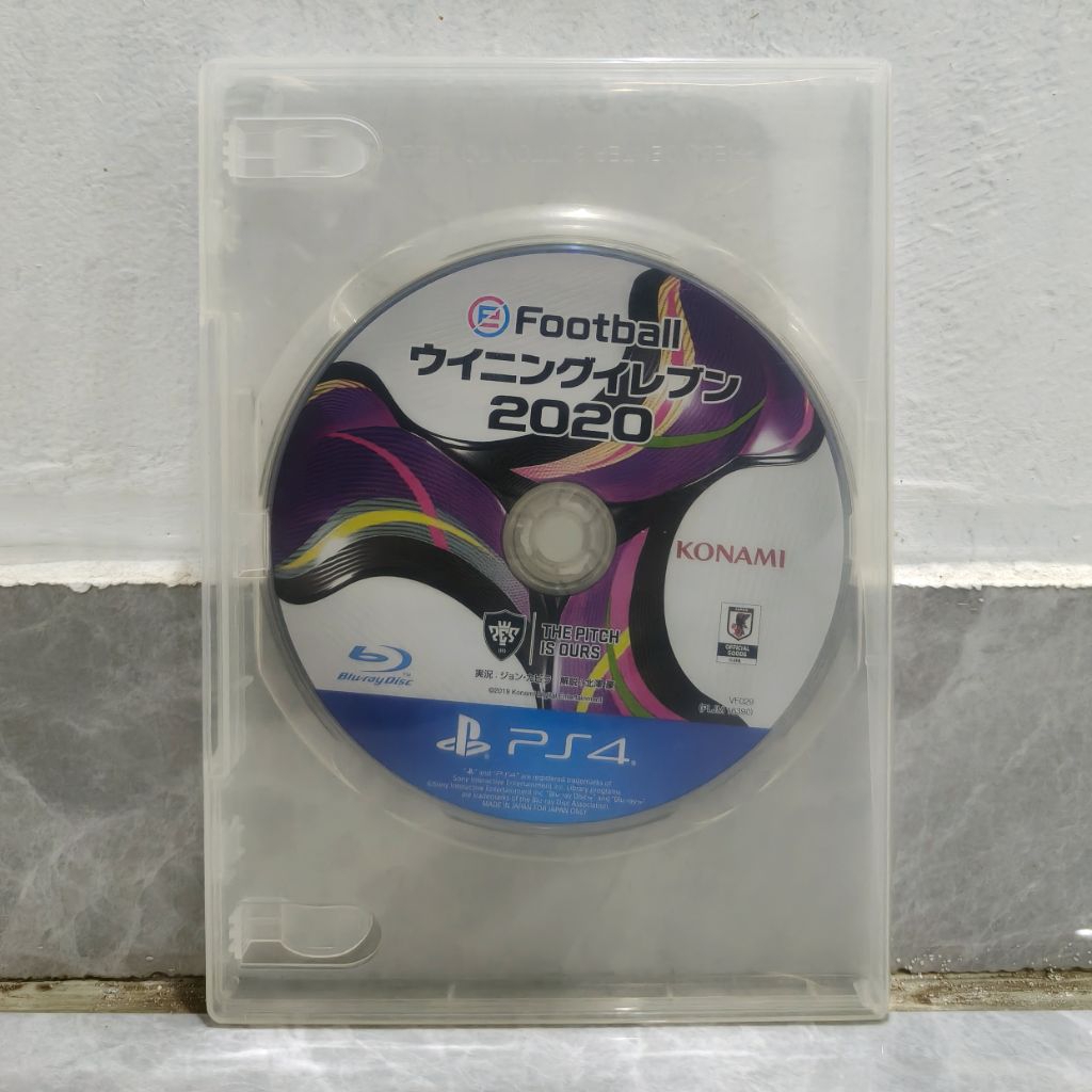 BD Kaset PS4 PS5 PES 2020 Pro Evolution Soccer 20 No Cover Game CD PS Playstation 4 5 Original Bekas