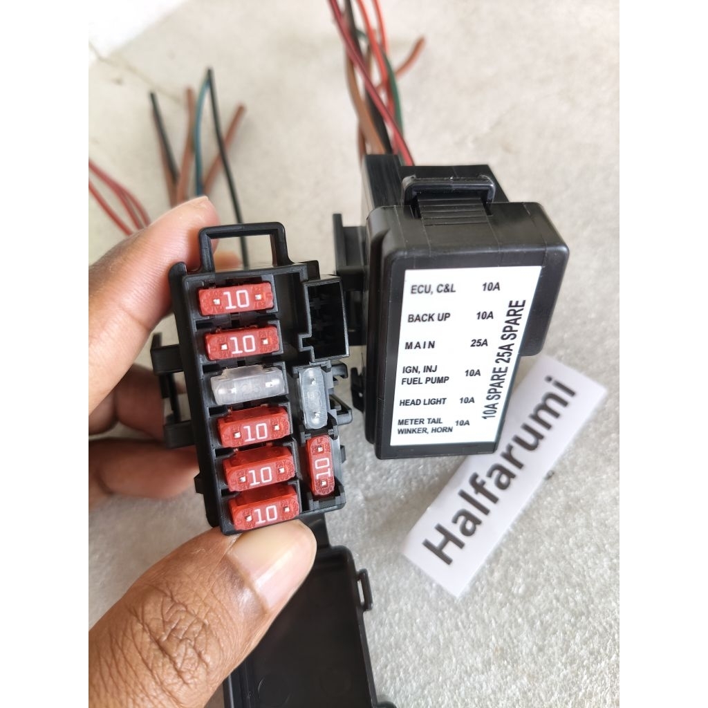 Box sekering rumah sekering Vario 125 old type bohlam plus sekering