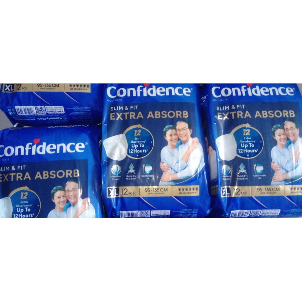 CONFIDENCE PAMPERS POPOK DEWASA UK XL