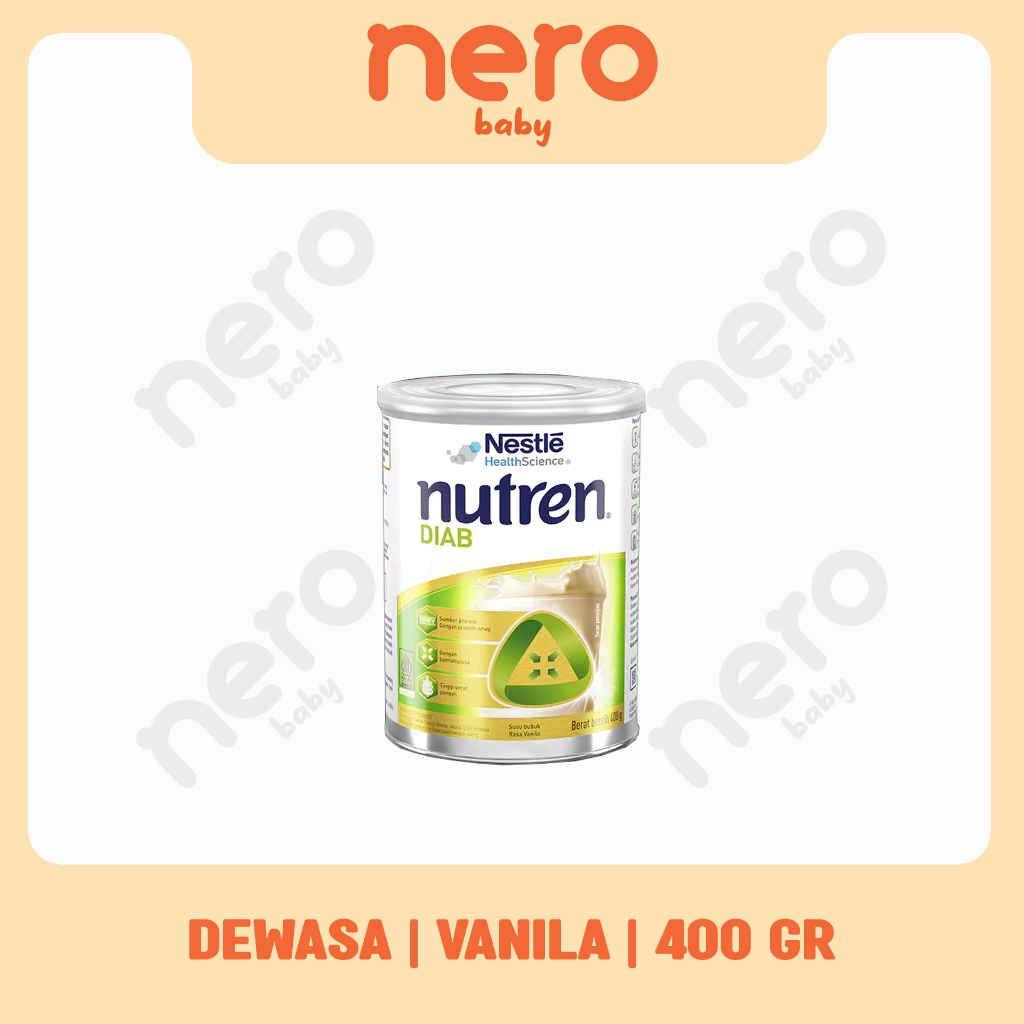 NESTLE Nutren Diab Susu Diabetes Vanila Kaleng 400g