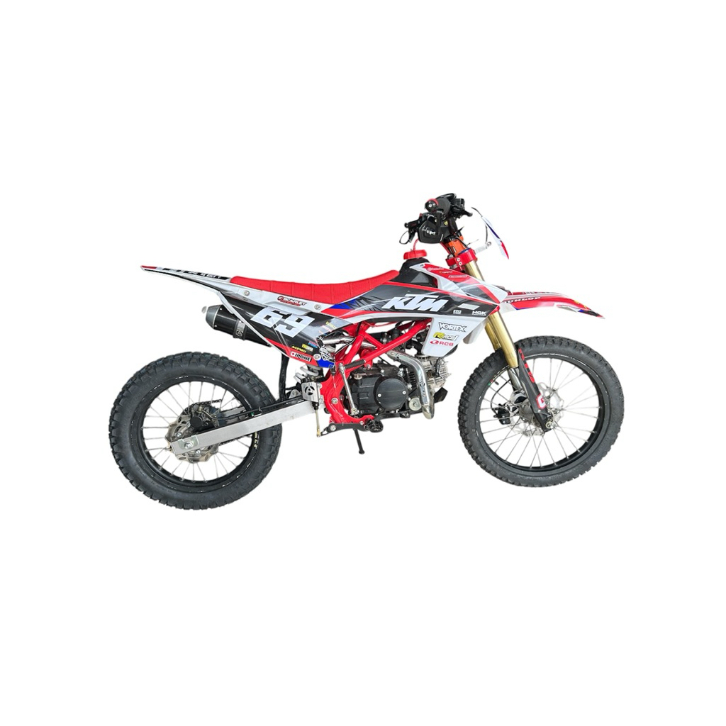 medium trail 125 cc SECOND full modifikasi 1 bln pemakaian