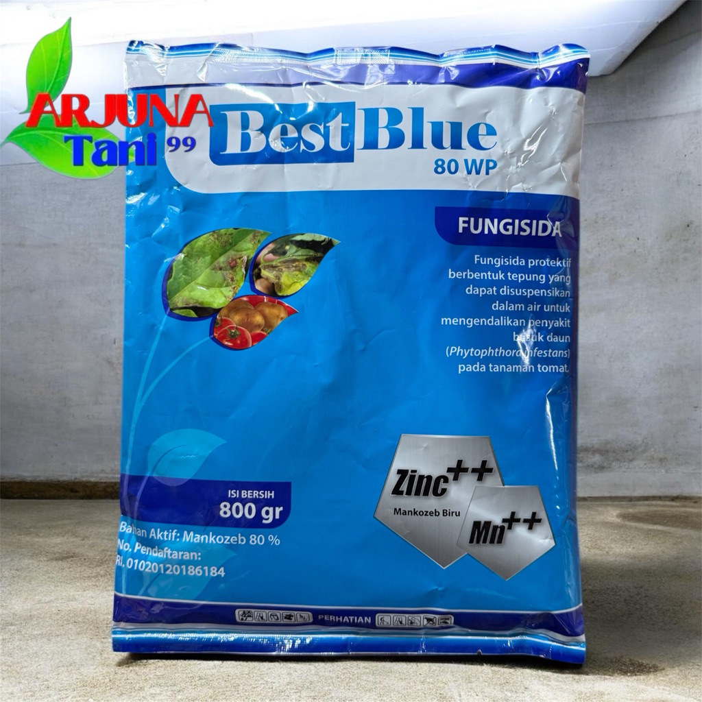 Fungisida BEST BLUE 80 WP 800GR