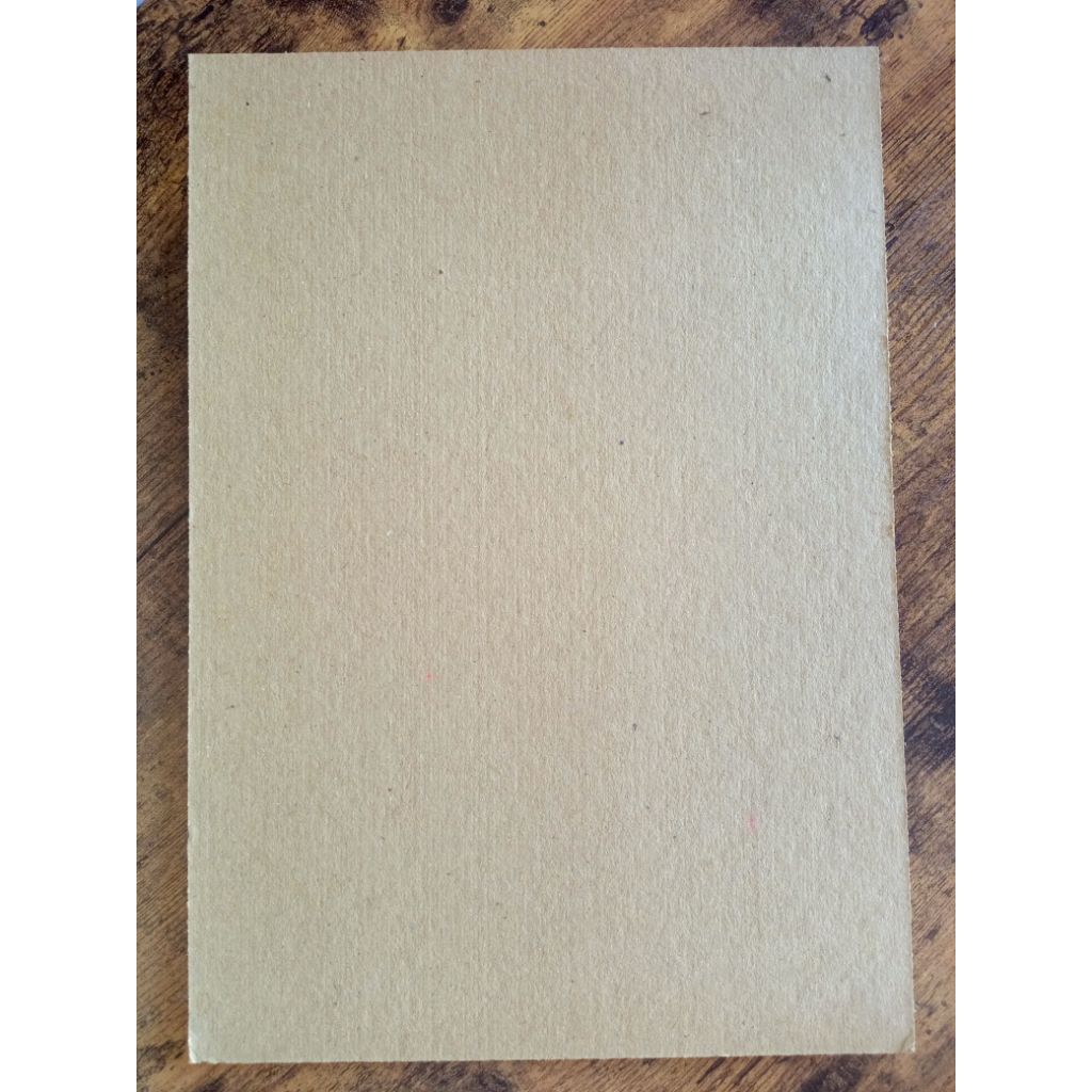 Karton Yellow Board Kertas Karton Coklat Kraft Kerajinan Ukuran A4