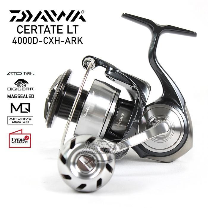 Reel DAIWA CERTATE LT G [2024] 2500 - 5000 CXH/ARK  | Spinning | Magseald Body | Kolam Galatama Laut