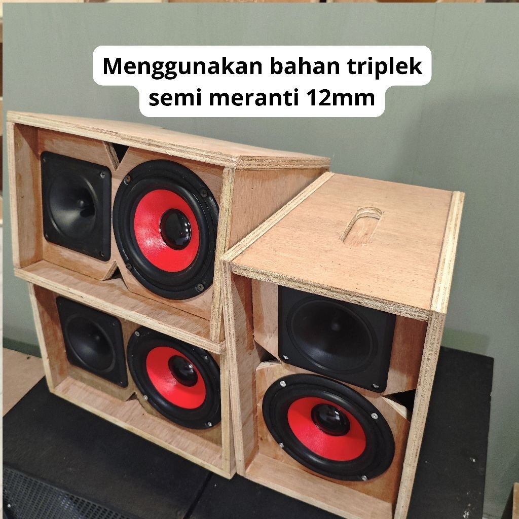 Set Box Speaker Line Array 5inch dan Tweeter