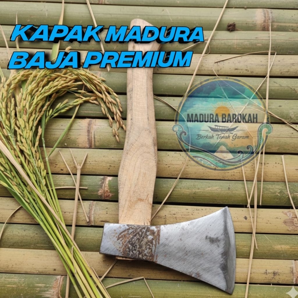 kapak baja asli Madura ukuran pas tidak terlalu besar