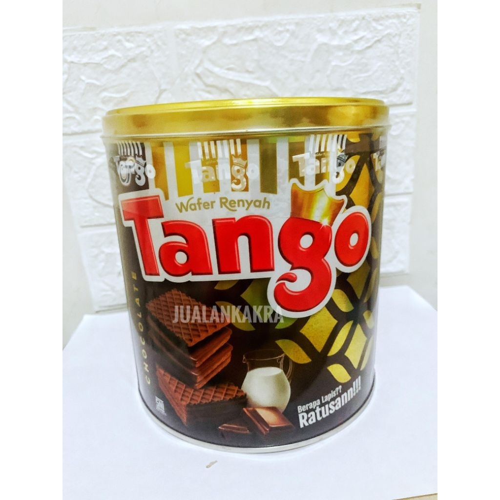 Buskuit kaleng wafer tango 1 dus
