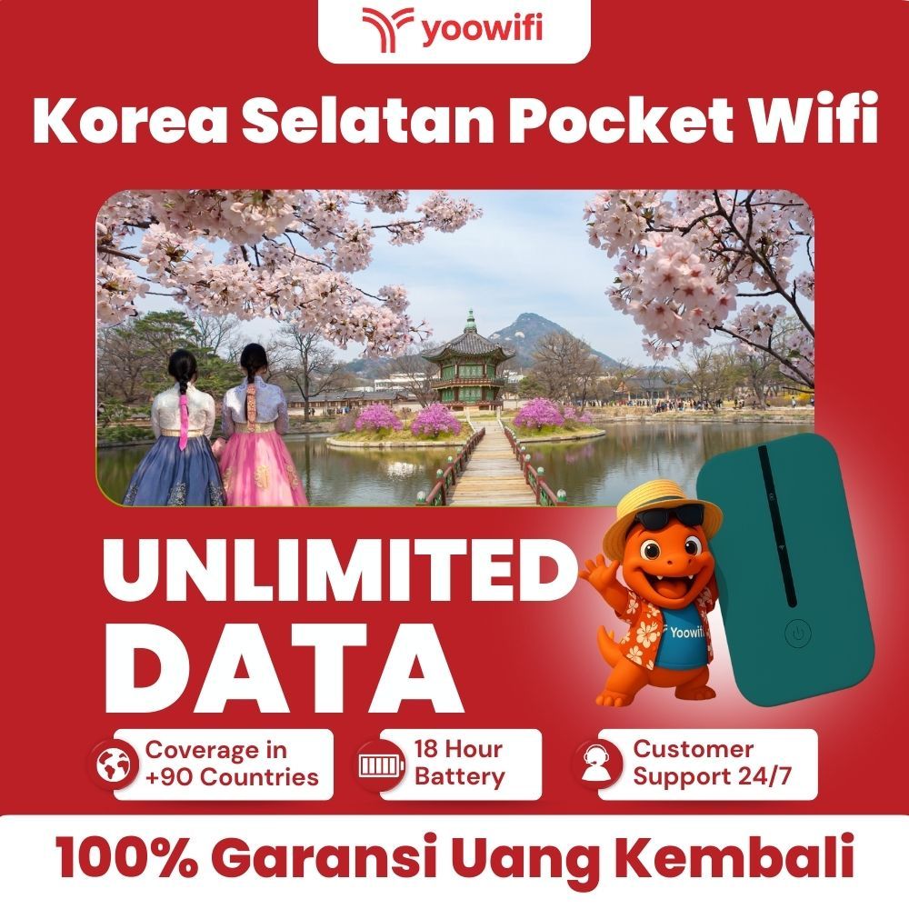 Yoowifi Pocket Wifi South Korea Unlimited Highspeed Wifi Portable