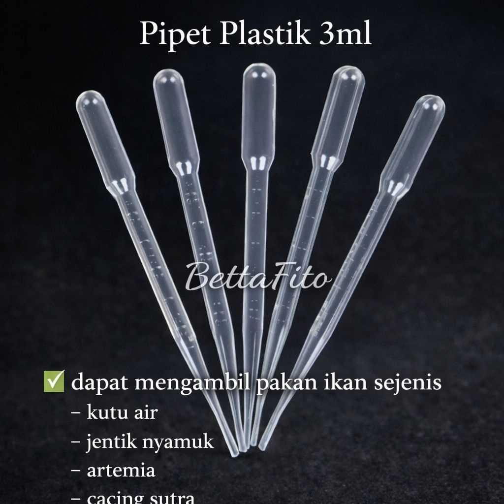 Pipet plastik 3ml / panjang 15cm / pipet plastik tetes