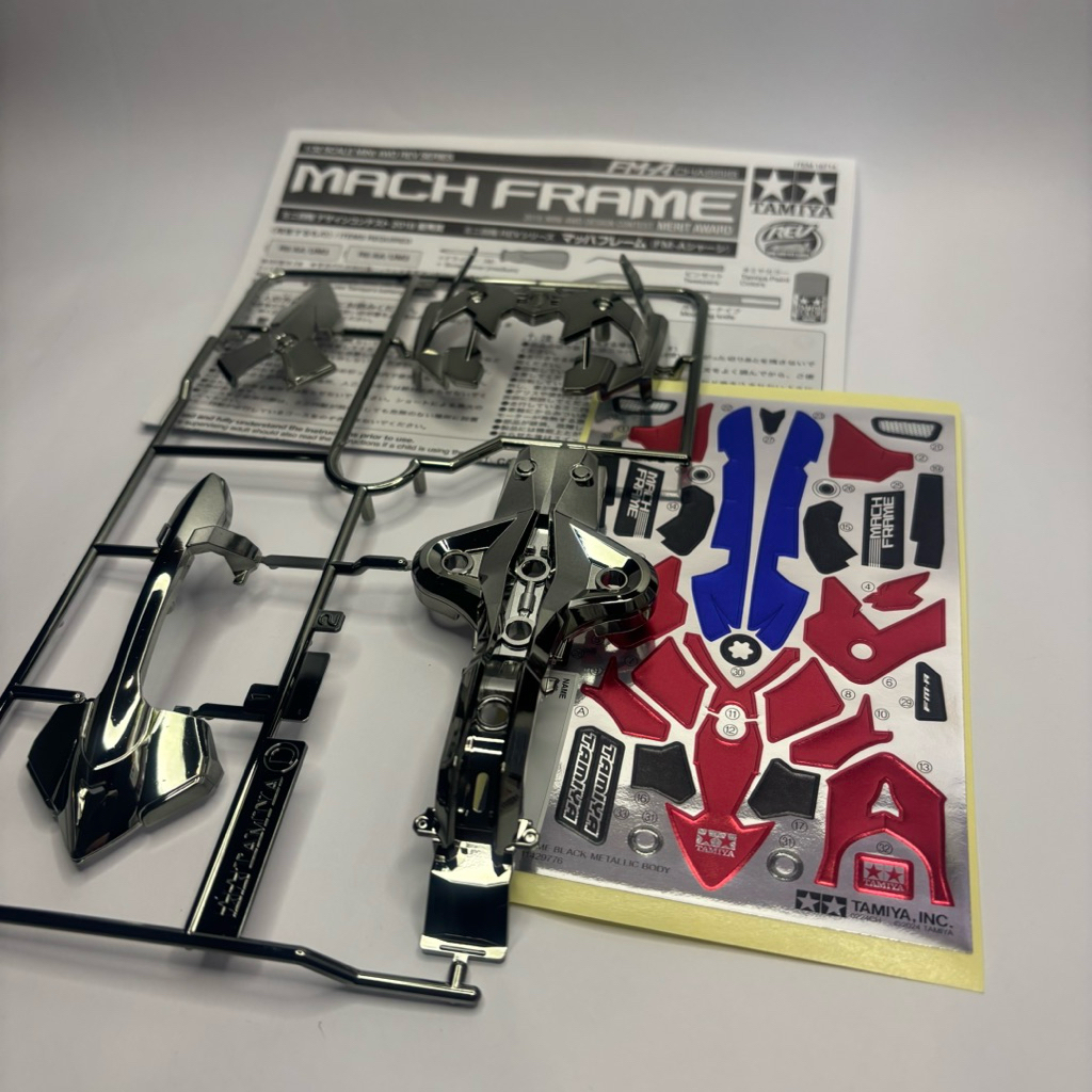 Body Mach Frame Black Metalic Original Tamiya