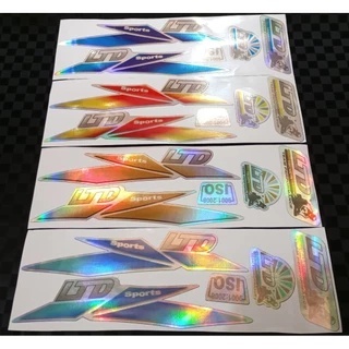Sticker Hologram Helm Ltd + Iso SPort Ori