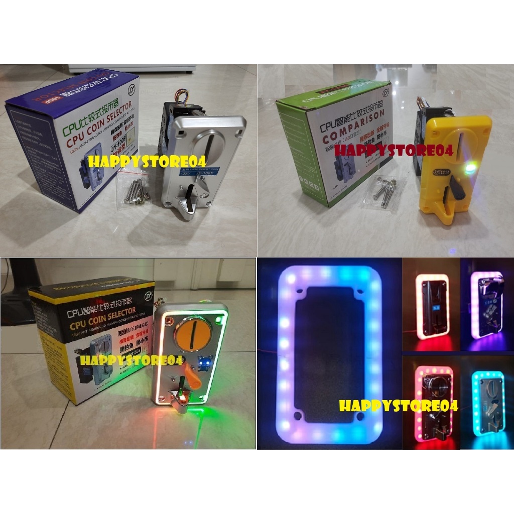 Coin Slot Koin Acceptor JY100F JY133A JY388 mesin cuci koin laundry, capit boneka dan arcade lainnya