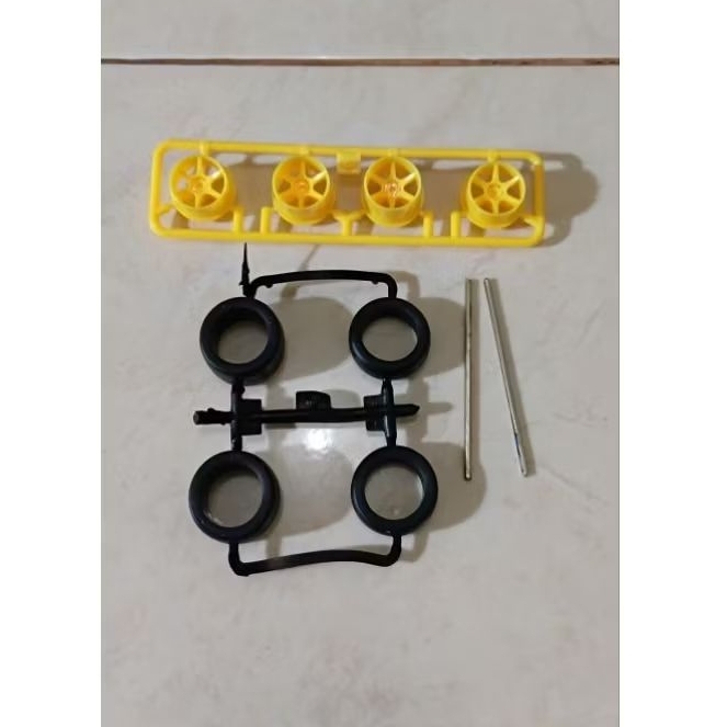 Rep velg small bintang kuning tamiya non original