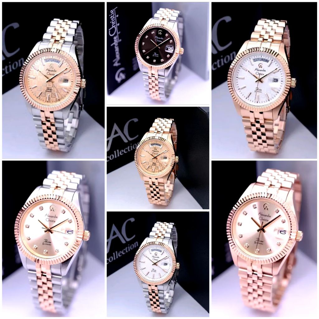 AC5013MD Jam Tangan Wanita Alexandre Christie AC 5013 Original