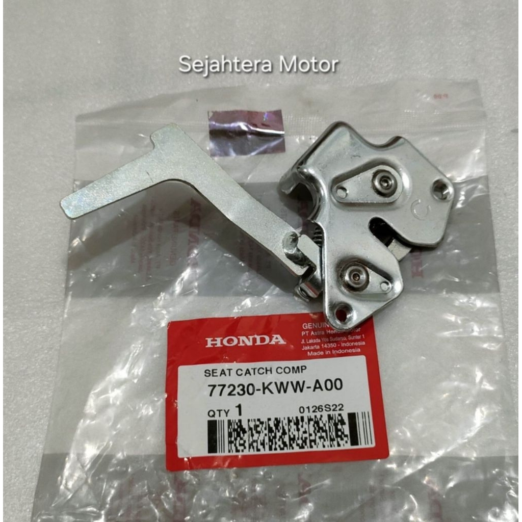 Kunci Lawan Sadel ASLI Honda untuk motor BLADE NEW 77230-KWW-A00