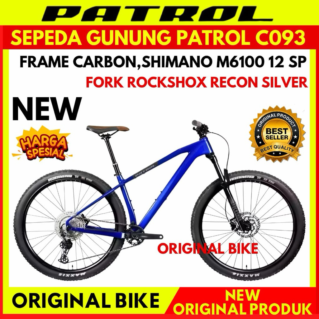 Sepeda Gunung MTB 29 Patrol C093 093 New