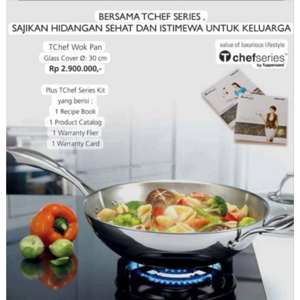 pan Tupperware chef series work pan