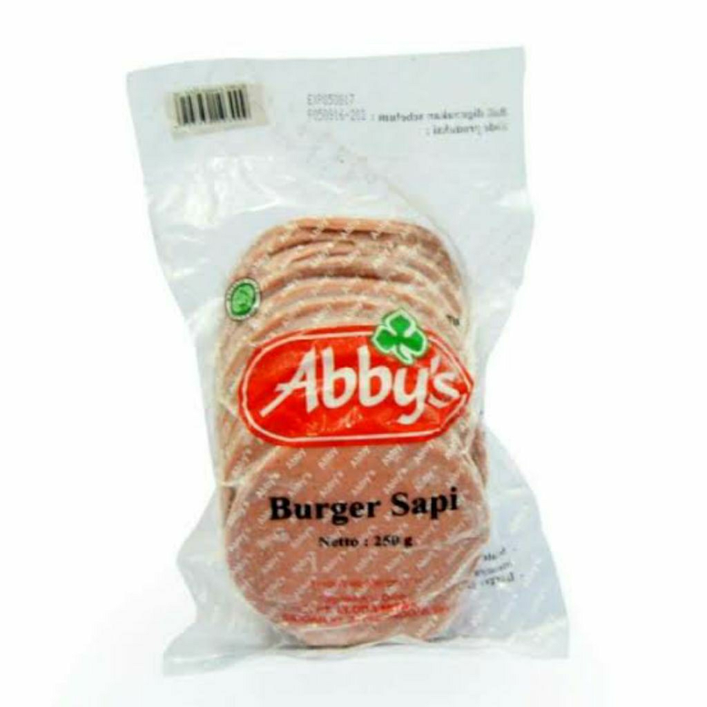 BURGER BEEF 250 GRAM FROZEN FOOD