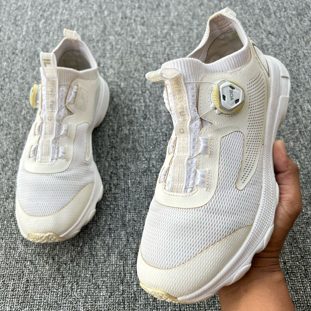 Sepatu FILA Wind Turbo BOA System Size 40 Panjang Insole 25 cm