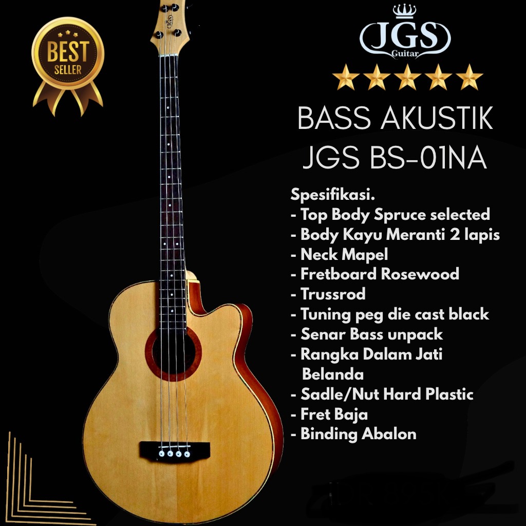 BASS AKUSTIK / BASS AKUSTIK ELEKTRIK JGS BS01- NA