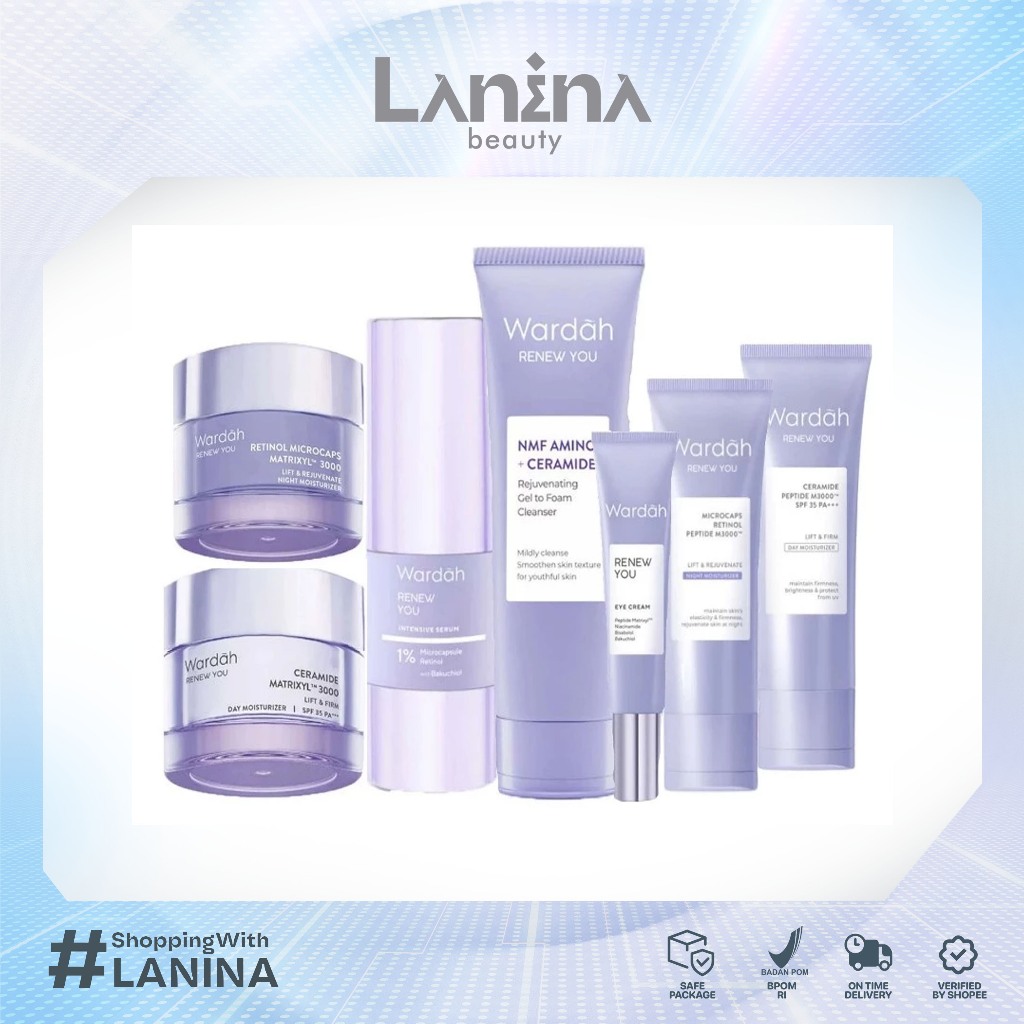 LANINA -  Wardah Renew You Skincare Anti Aging Series