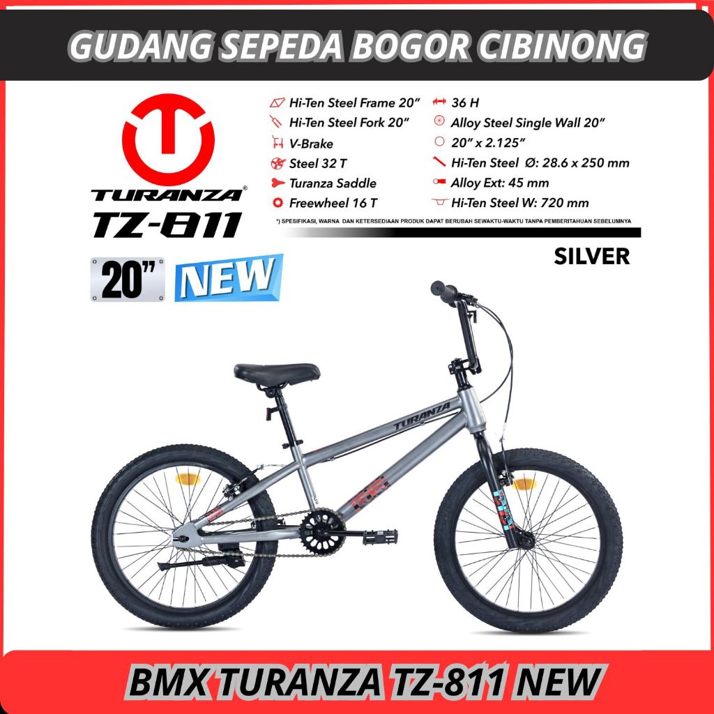 Sepeda Bmx 20 TURANZA TR 811 NEW 2026