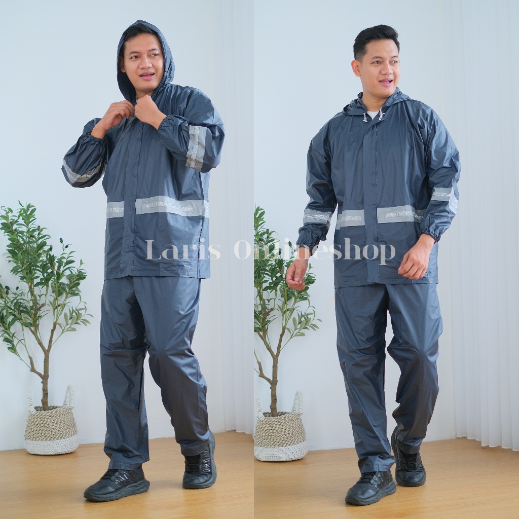 Jas Hujan Jaket Celana Reflekta Gajah / Jas Hujan Reflekta Elephant Brand