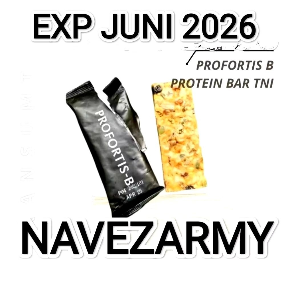 PROFORTIS BISKUIT B MAKANAN TNI EXP JUNI  2026