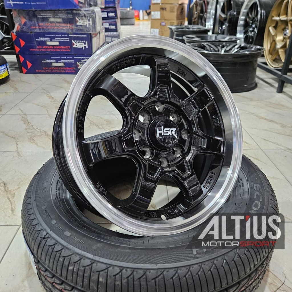 velg Celong Ring14 HSR boroko tjh Cocok Avanza Brio Yaris Jazz Calya Sigra Xenia baut 4x100 4x114,3 