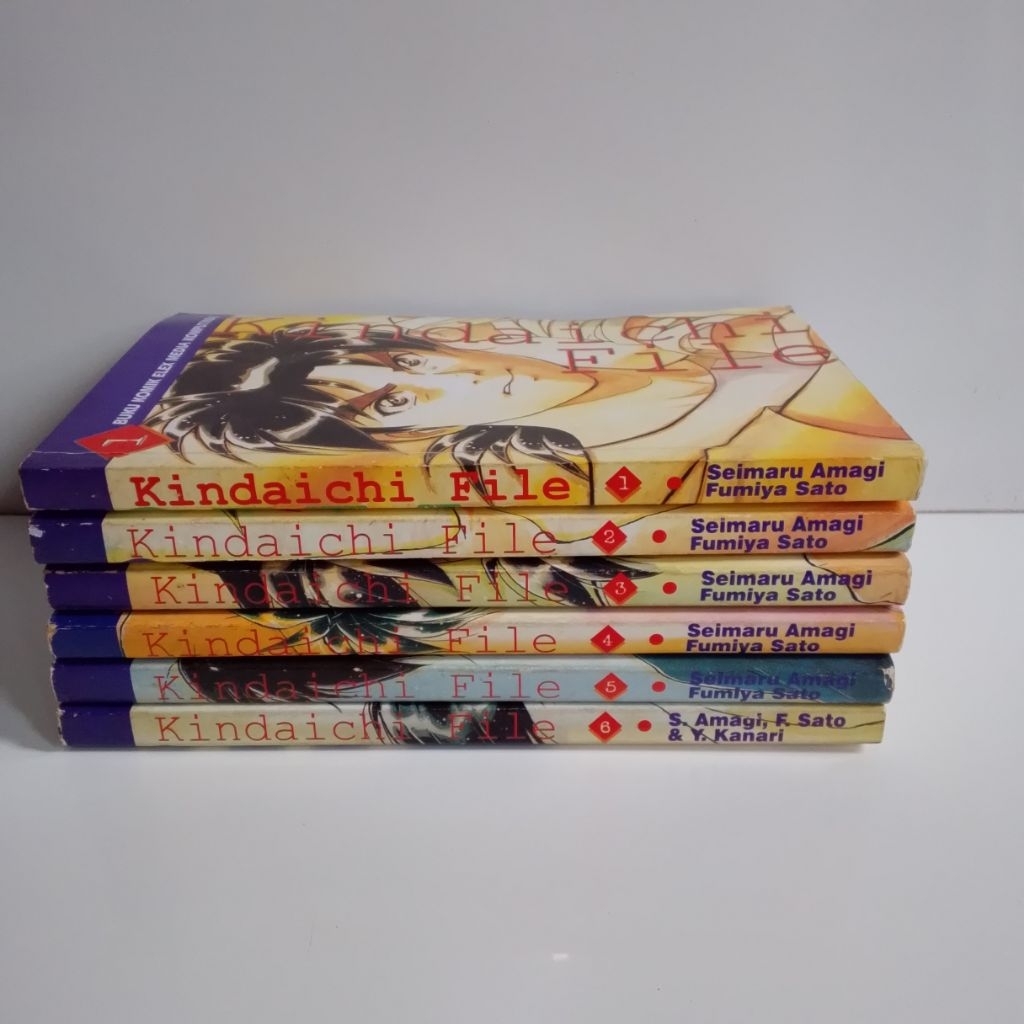 Komik paketan Kindaichi File vol 1-6