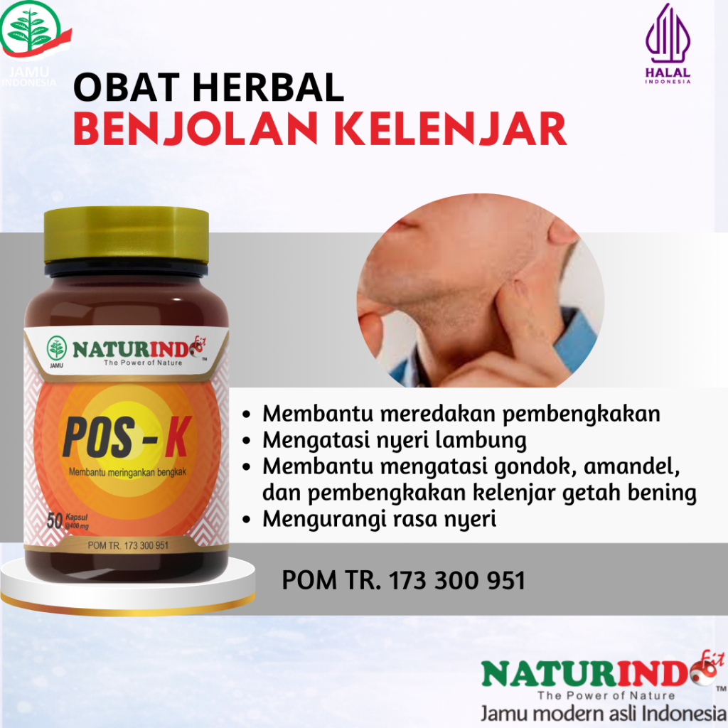 POS K - Herbal Benjolan Lipoma Tiroid Kelenjar Getah Bening NATURINDO