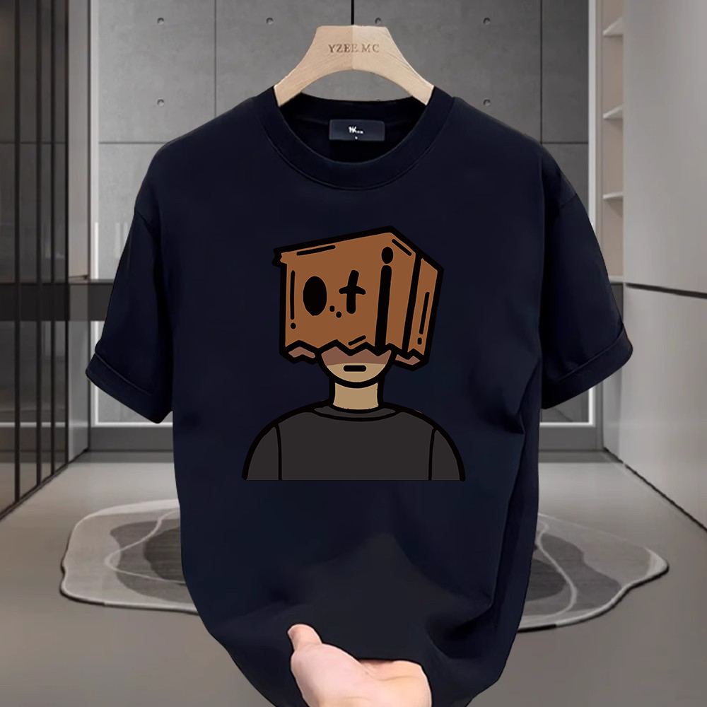 * * COD * * baju katun Grosir Kaos Pria Keren 2026 Terbaru Brand Keren Cocok Reseller kaos boxy pria