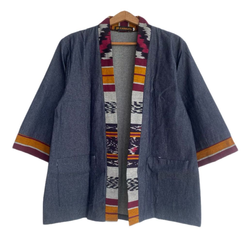 Outer Kimono Jeans 2 Saku Unisex - KAINRATU