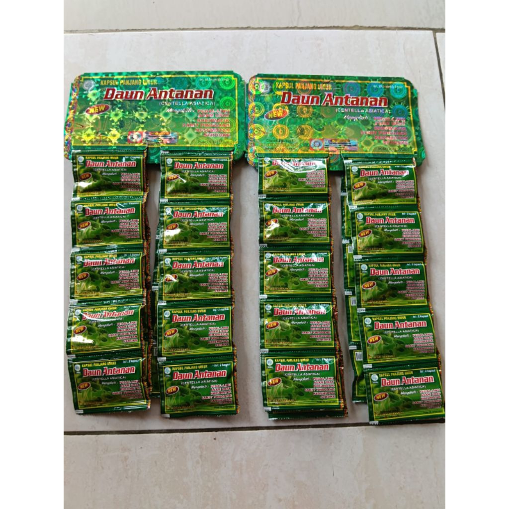 KAPSUL PANJANG UMUR DAUN ANTANAN