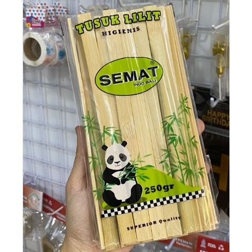 TKKH TUSUK SATE LILIT 20CM ISI 250GRAM TUSUK SATE LILIT TUSUK SATE SERBAGUNA