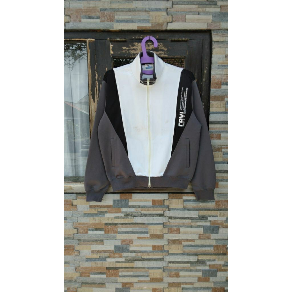 Tracktop vintage boxy colorblock