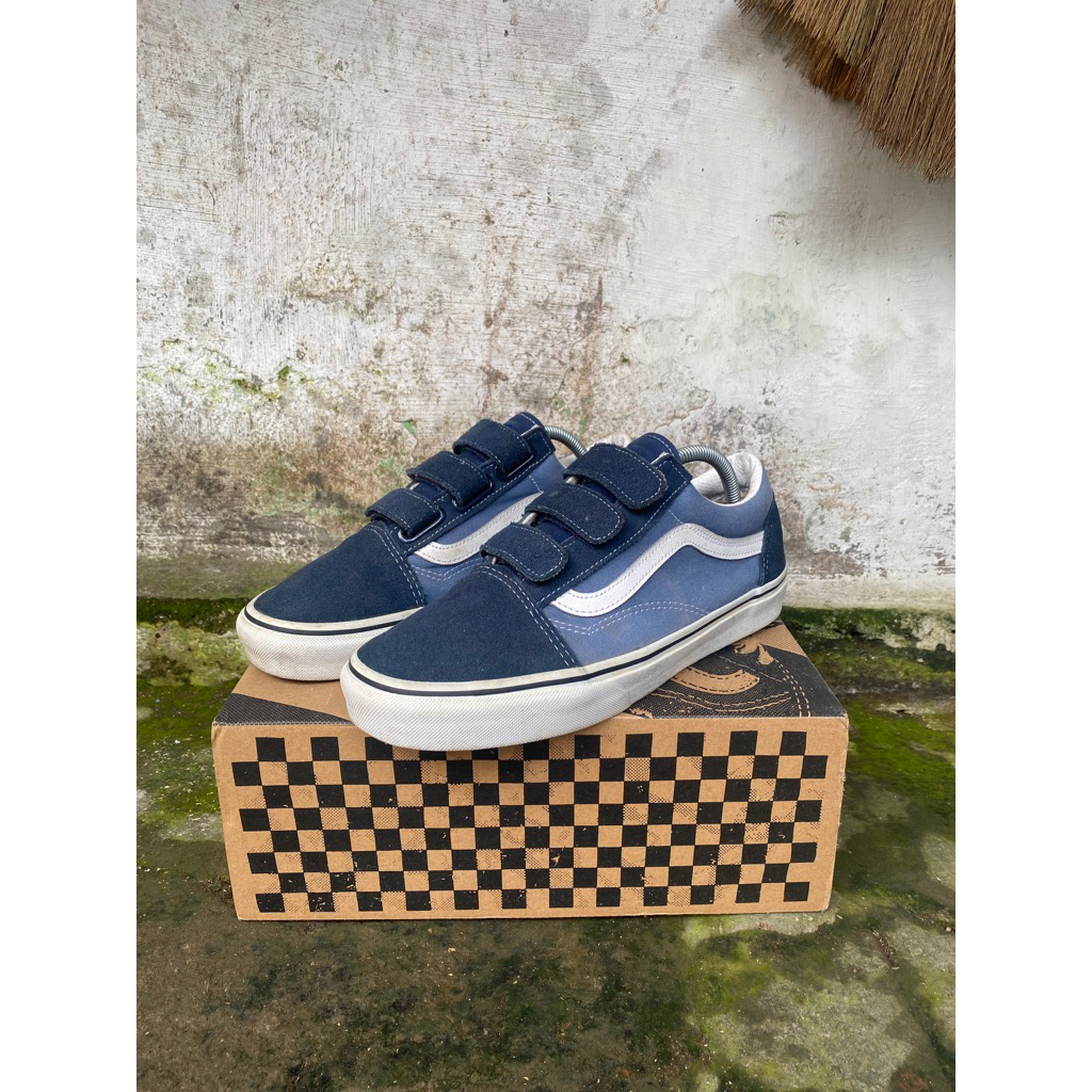 VANS OLD SKOOL VELCRO NAVY