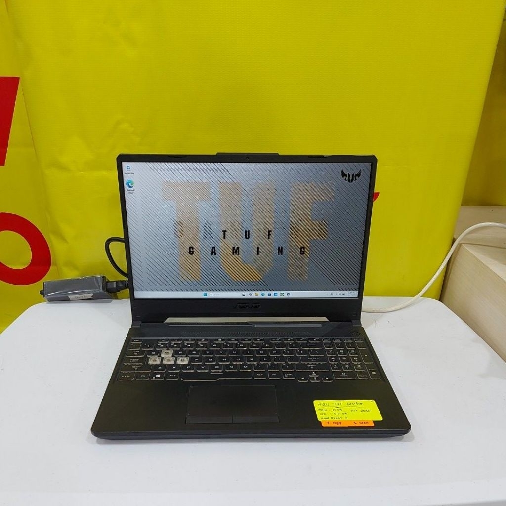 laptop asus tuf gaming A15 FX506 ryzen 7 4800H ram 8gb ssd 512 rtx 2060 1201