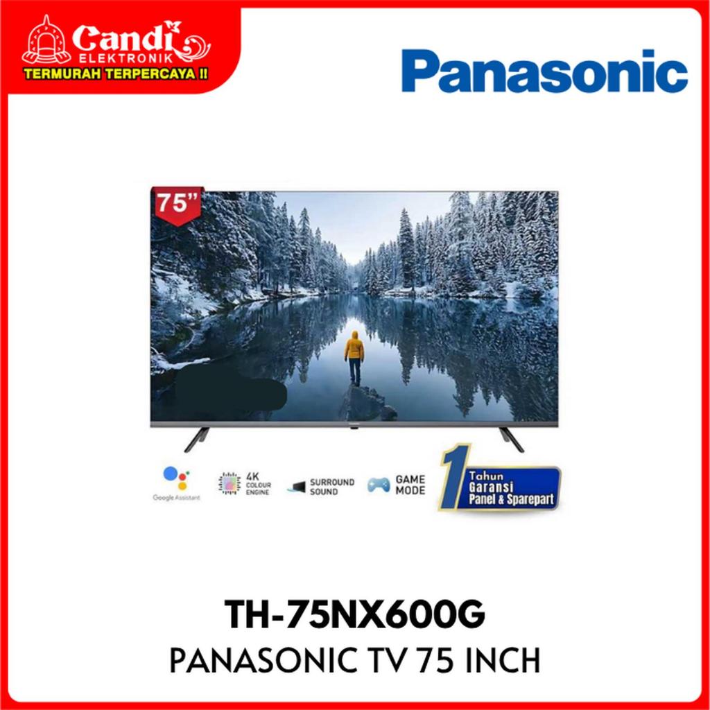 PANASONIC NX600G 4K HDR Smart Google TV 75 Inch TH-75NX600G