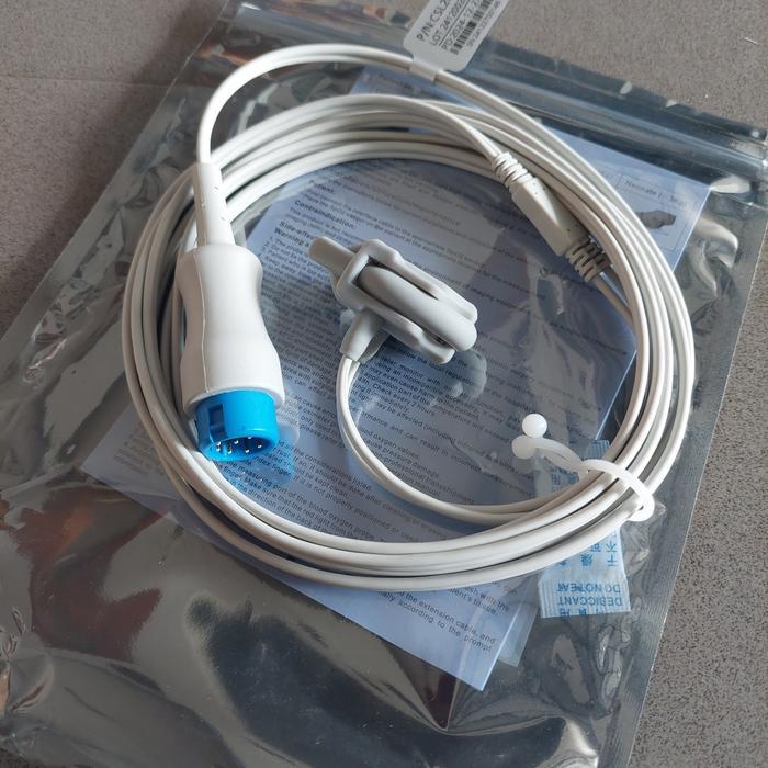 Kabel Spo2 Sensor Mindray 7 pin Kompatibel bayi Untuk Alat Medis