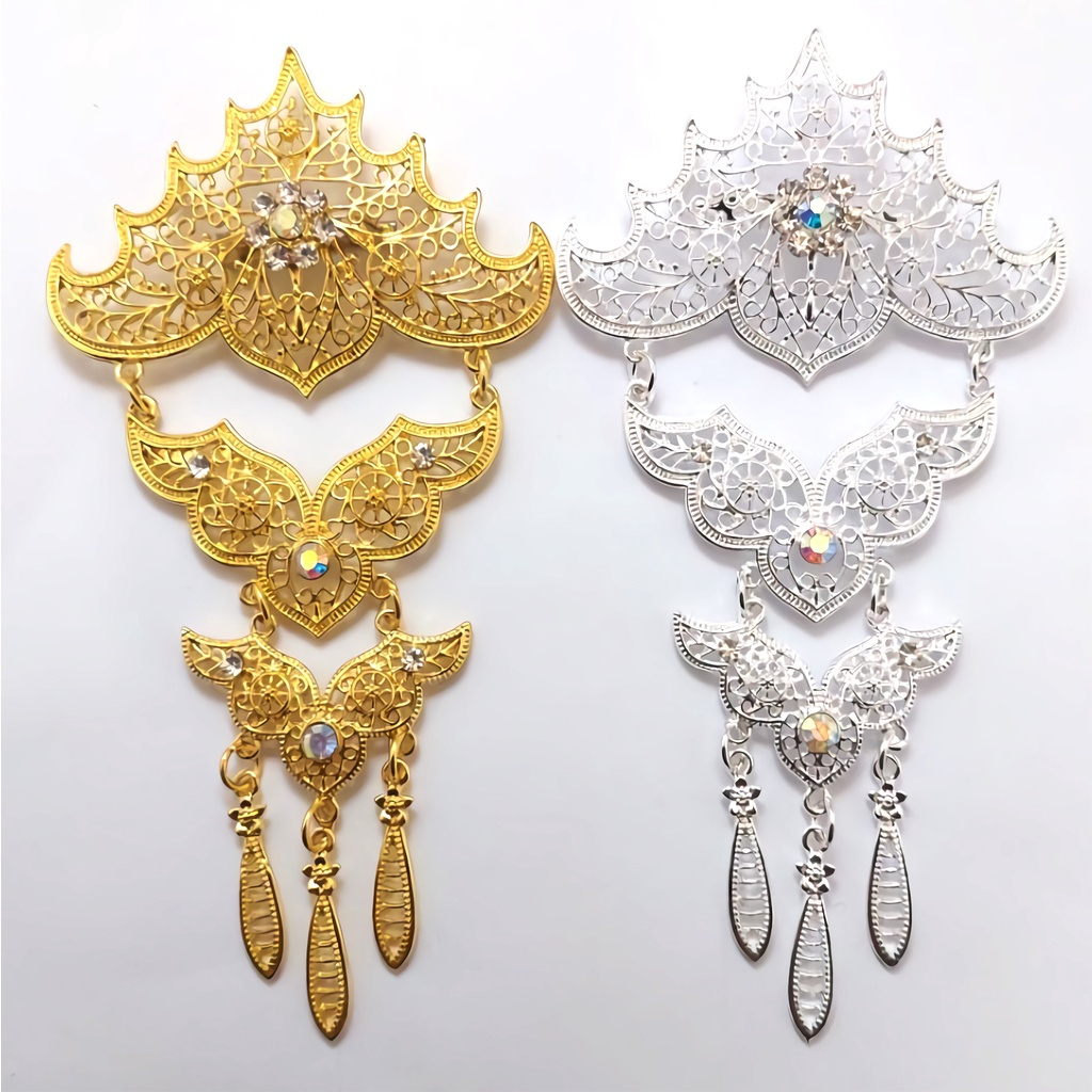 bros kebaya susun 3 bahan tembaga aloy import korea  bros kebaya kutubaru susun 3 mewah