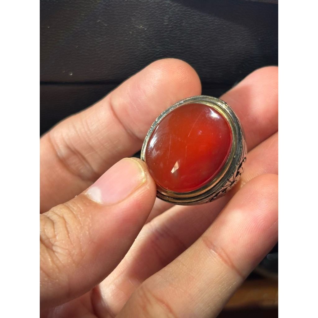 CINCIN NATURAL AKIK YAMAN MADU