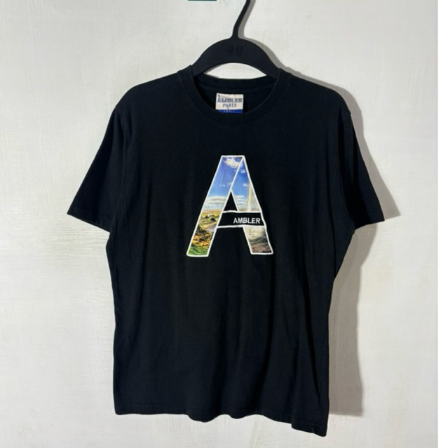 KAOS AMBLER PARIS HITAM